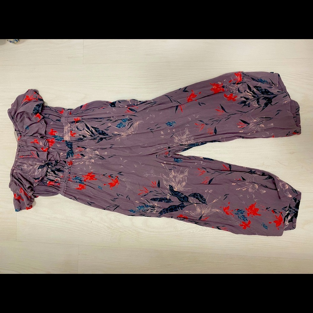 STRAPLESS FULL LENGTH ROMPER
